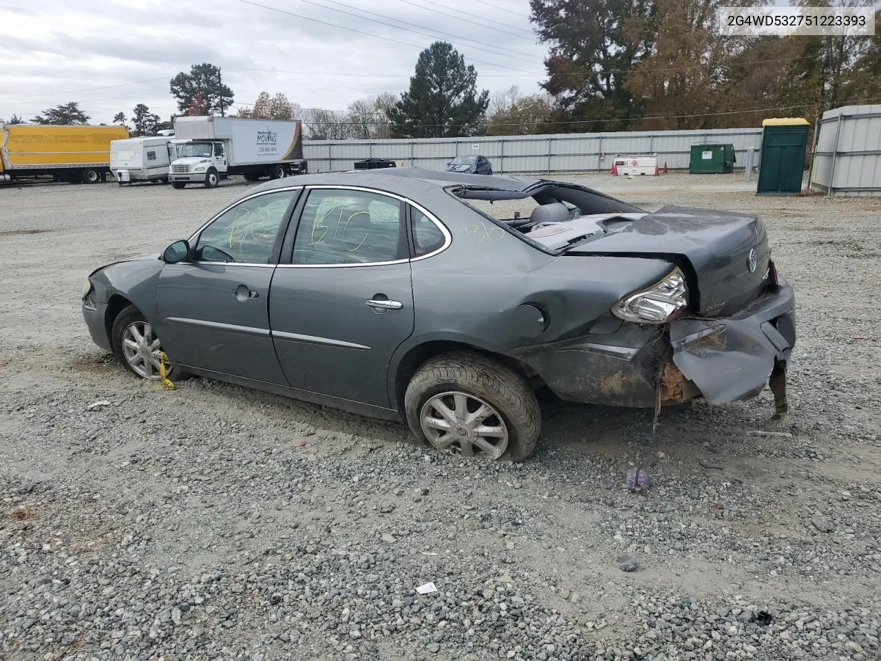 2005 Buick Lacrosse Cxl VIN: 2G4WD532751223393 Lot: 78984614