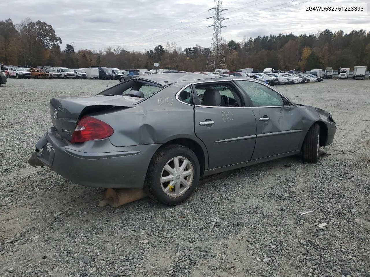 2005 Buick Lacrosse Cxl VIN: 2G4WD532751223393 Lot: 78984614