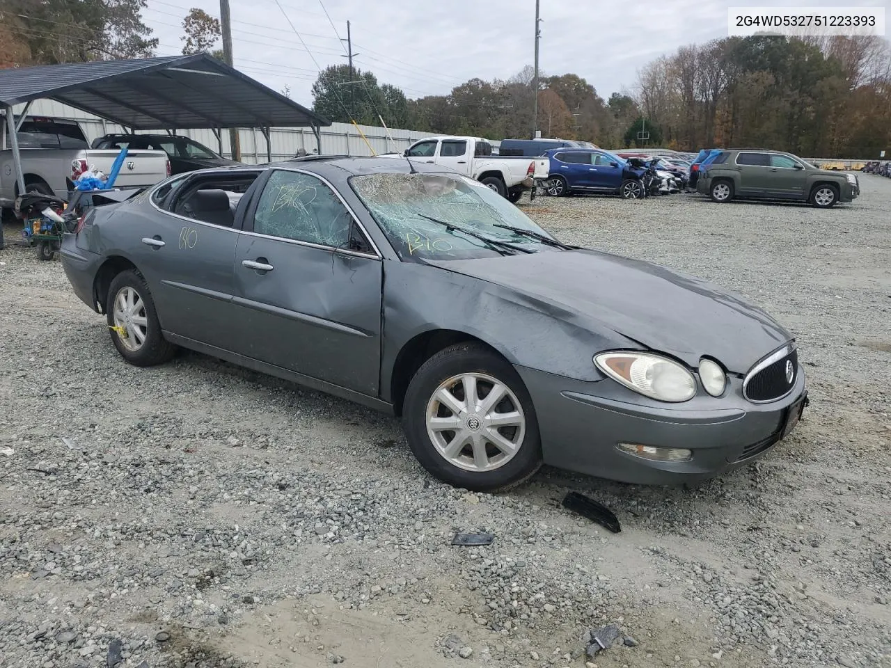 2005 Buick Lacrosse Cxl VIN: 2G4WD532751223393 Lot: 78984614