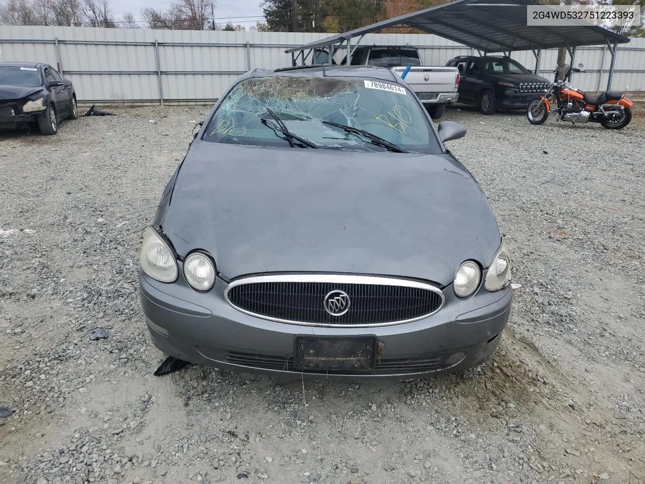 2005 Buick Lacrosse Cxl VIN: 2G4WD532751223393 Lot: 78984614