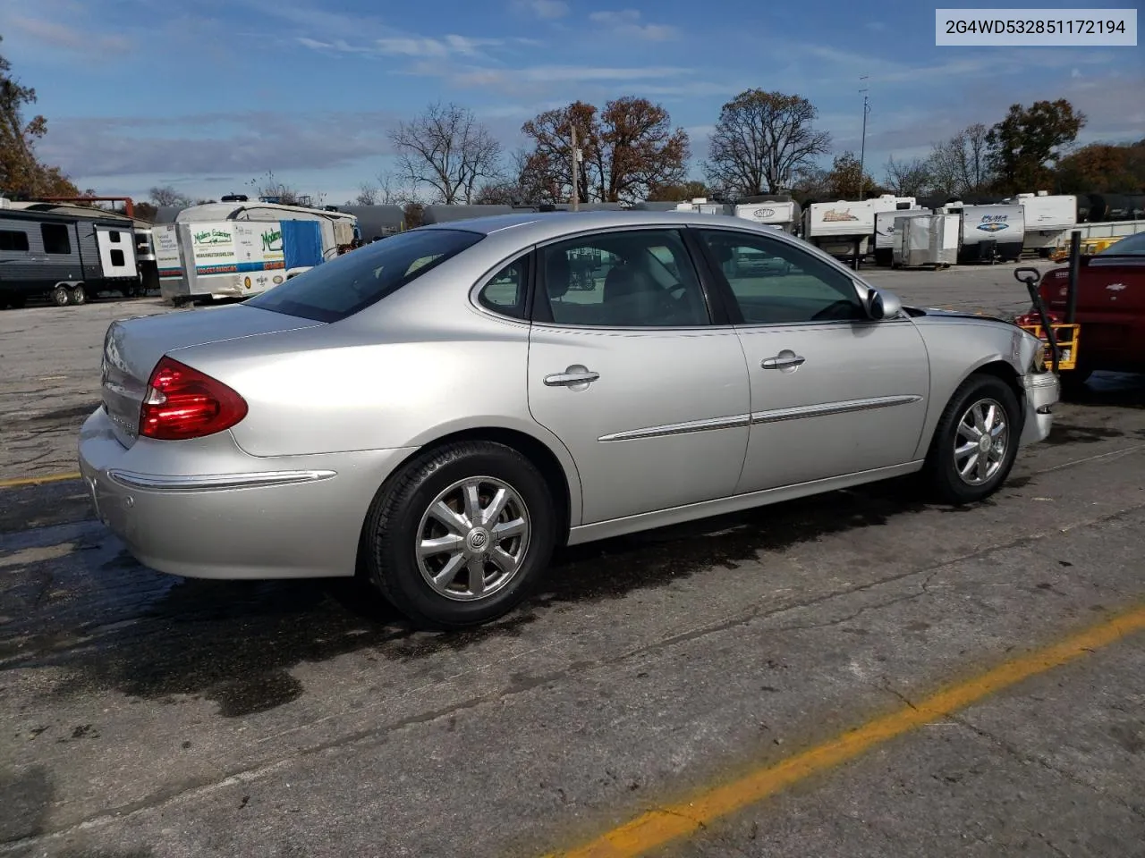 2005 Buick Lacrosse Cxl VIN: 2G4WD532851172194 Lot: 79660774