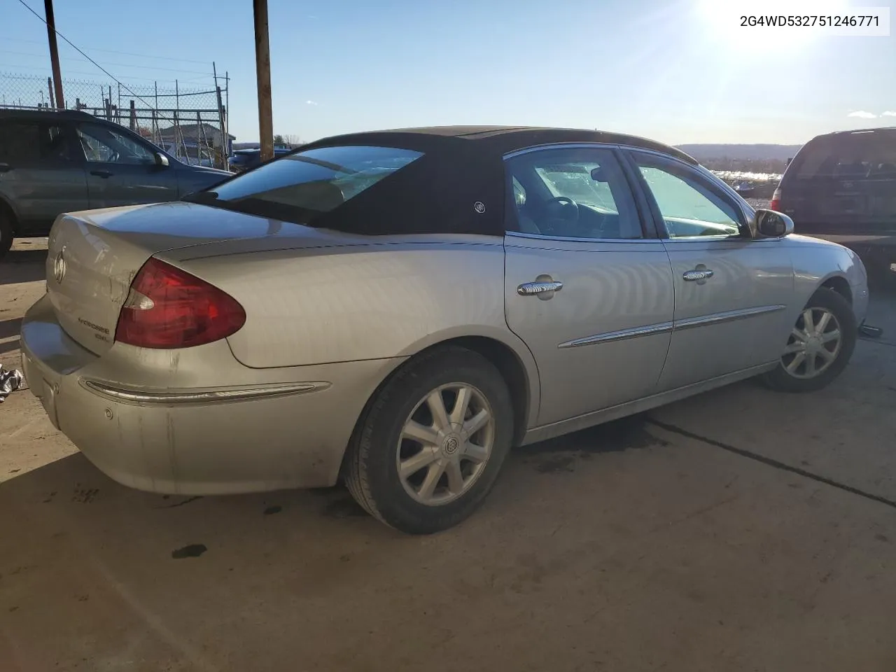 2005 Buick Lacrosse Cxl VIN: 2G4WD532751246771 Lot: 80222884