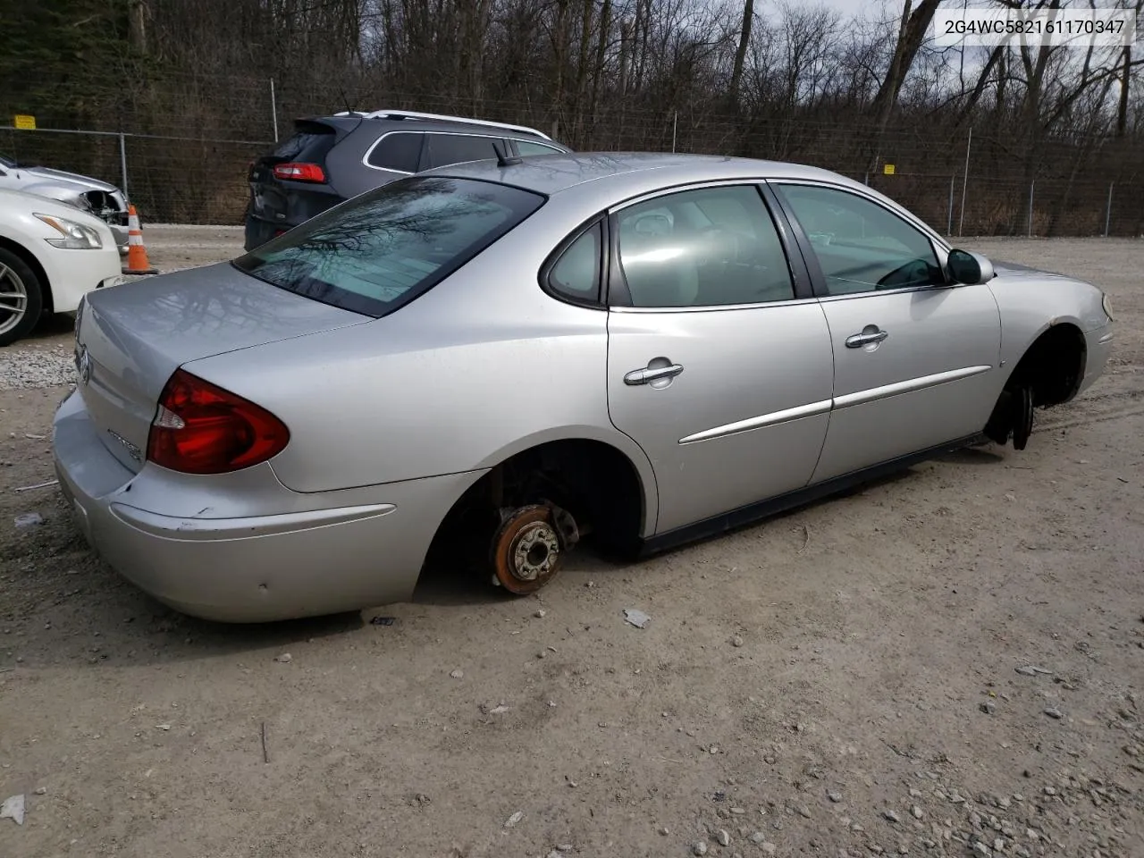 2006 Buick Lacrosse Cx VIN: 2G4WC582161170347 Lot: 42676994