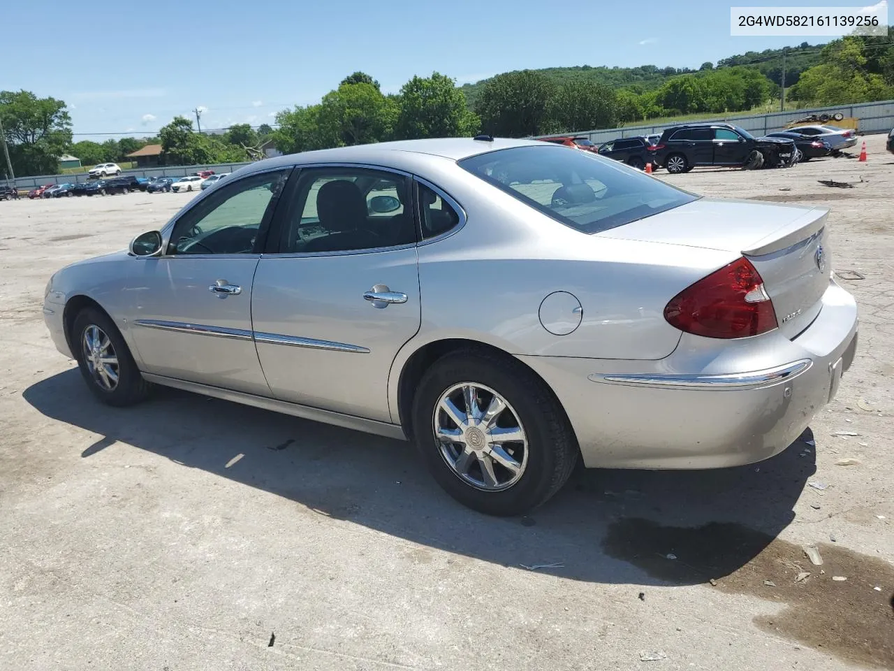 2006 Buick Lacrosse Cxl VIN: 2G4WD582161139256 Lot: 68608724