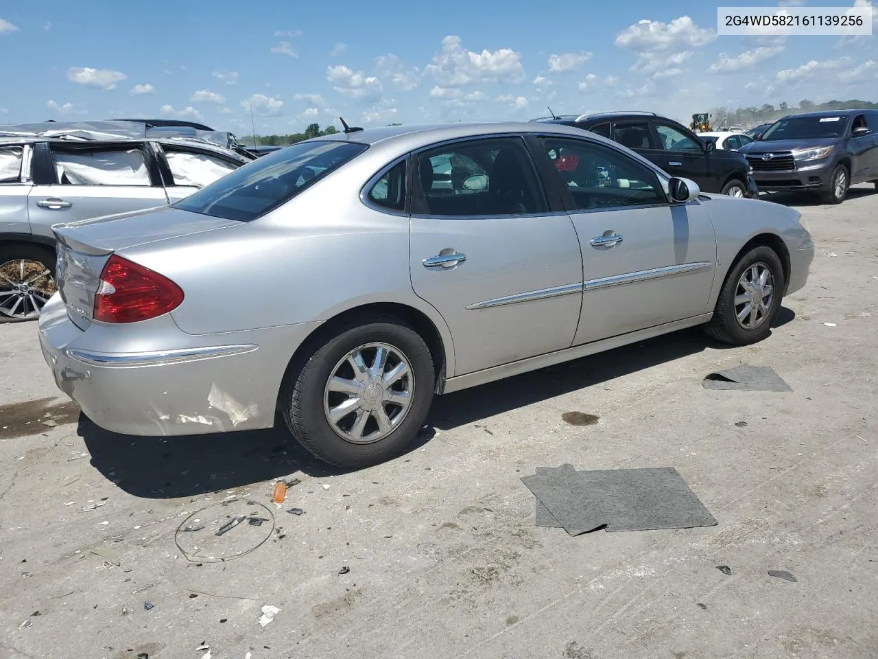 2006 Buick Lacrosse Cxl VIN: 2G4WD582161139256 Lot: 68608724