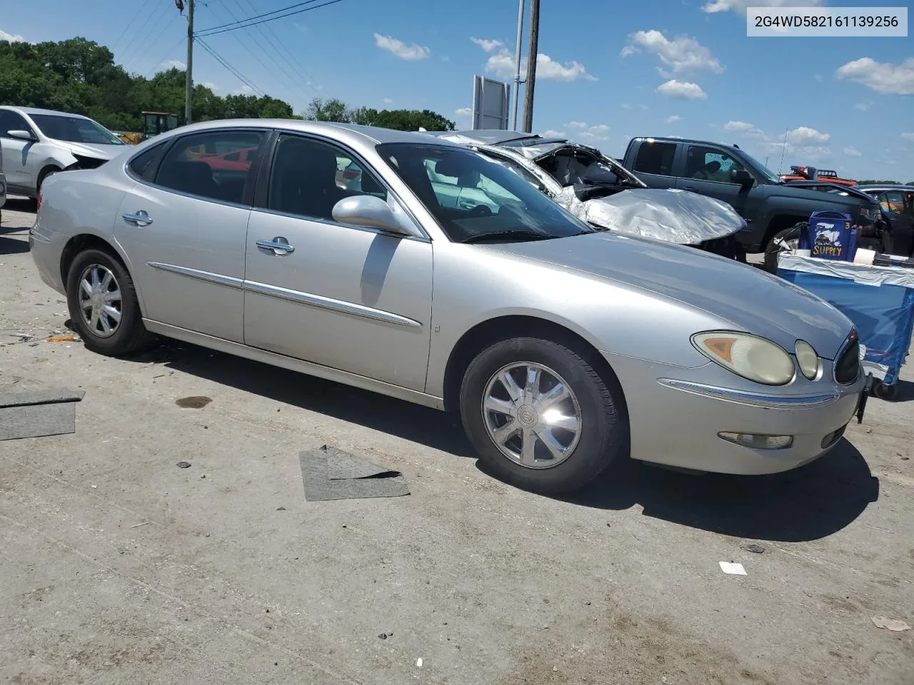 2006 Buick Lacrosse Cxl VIN: 2G4WD582161139256 Lot: 68608724