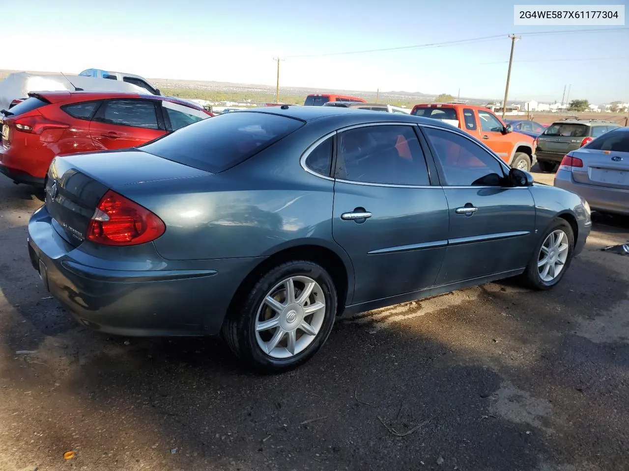 2006 Buick Lacrosse Cxs VIN: 2G4WE587X61177304 Lot: 68726794