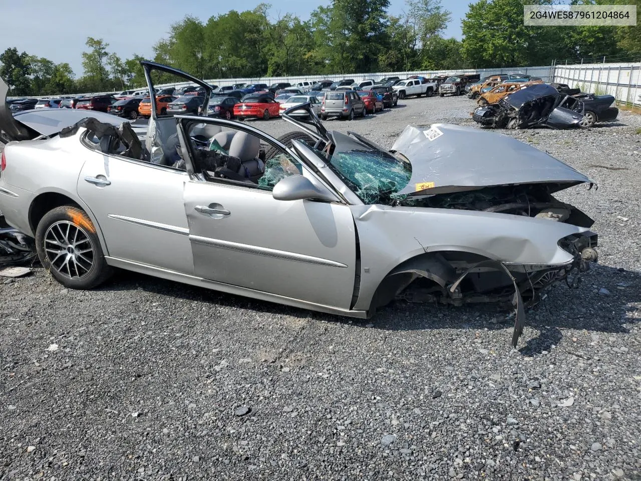 2006 Buick Lacrosse Cxs VIN: 2G4WE587961204864 Lot: 69183274