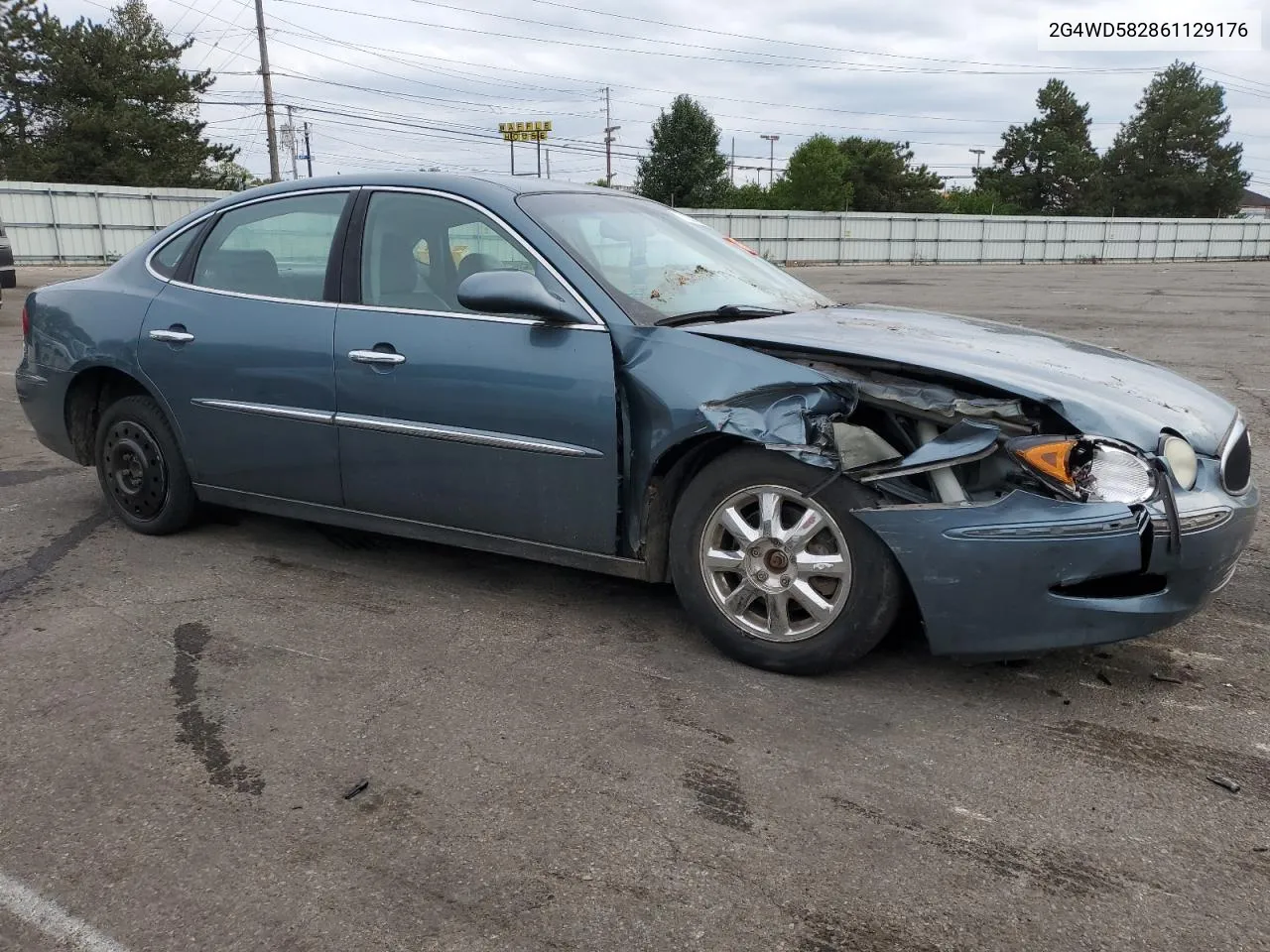 2006 Buick Lacrosse Cxl VIN: 2G4WD582861129176 Lot: 71839284