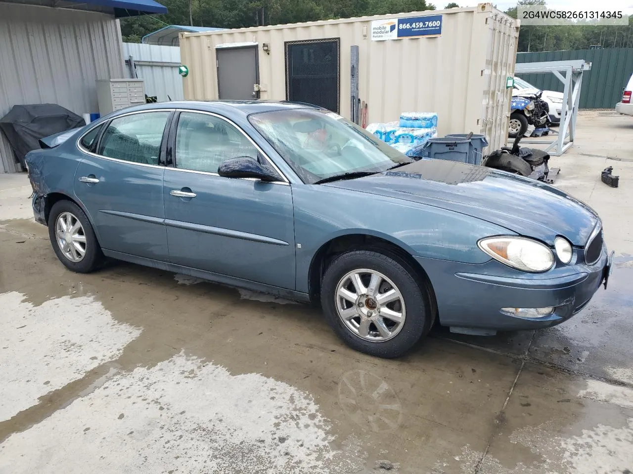 2G4WC582661314345 2006 Buick Lacrosse Cx