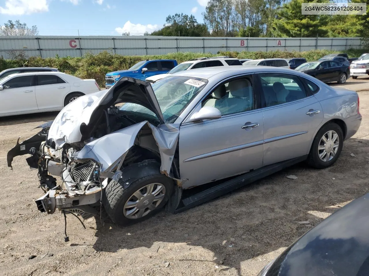 2006 Buick Lacrosse Cx VIN: 2G4WC582361208404 Lot: 72399034