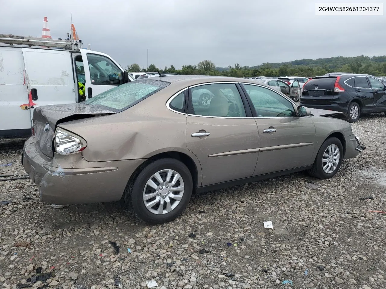 2006 Buick Lacrosse Cx VIN: 2G4WC582661204377 Lot: 72714254