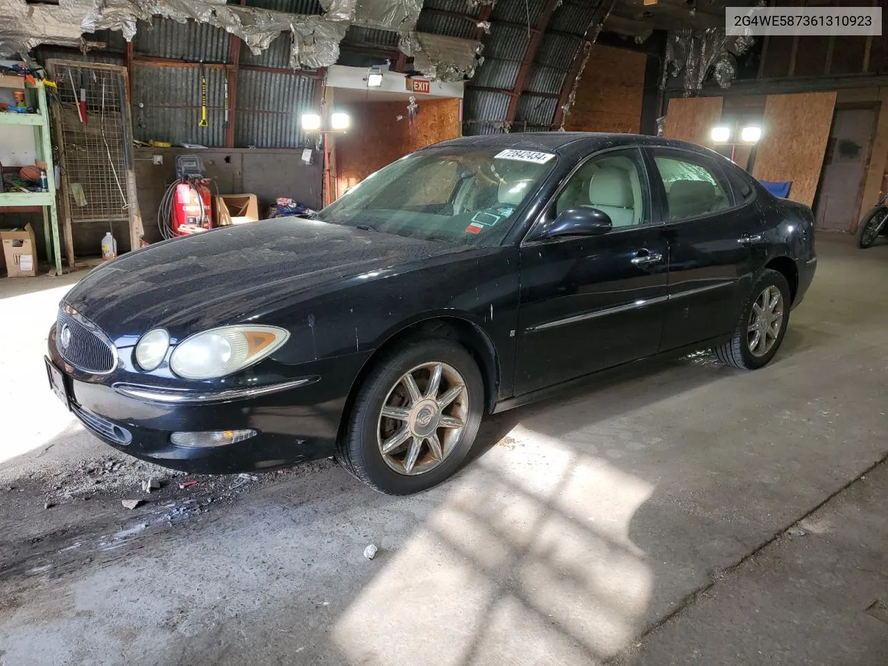 2006 Buick Lacrosse Cxs VIN: 2G4WE587361310923 Lot: 72842434