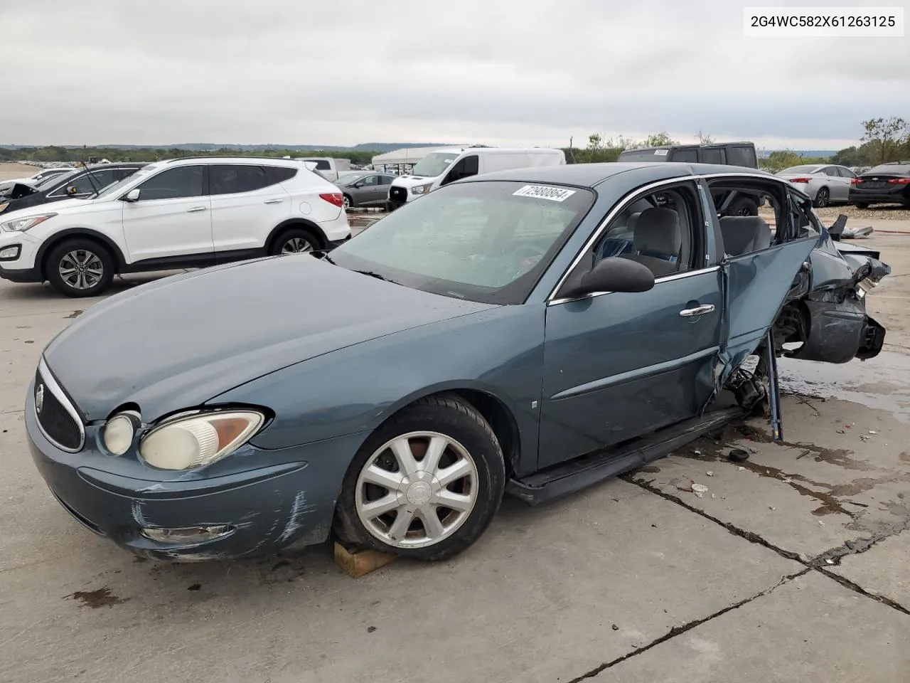 2006 Buick Lacrosse Cx VIN: 2G4WC582X61263125 Lot: 72980864