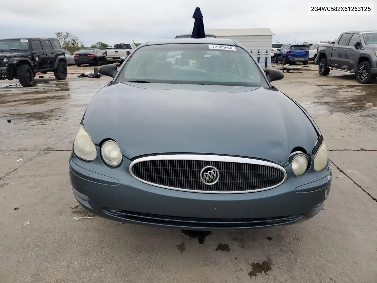 2006 Buick Lacrosse Cx VIN: 2G4WC582X61263125 Lot: 72980864