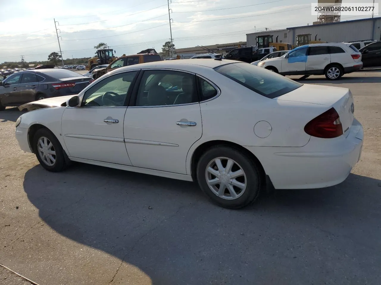 2006 Buick Lacrosse Cxl VIN: 2G4WD582061102277 Lot: 73059664