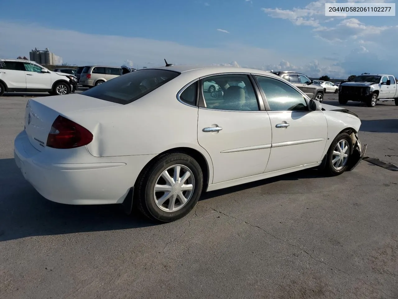 2006 Buick Lacrosse Cxl VIN: 2G4WD582061102277 Lot: 73059664