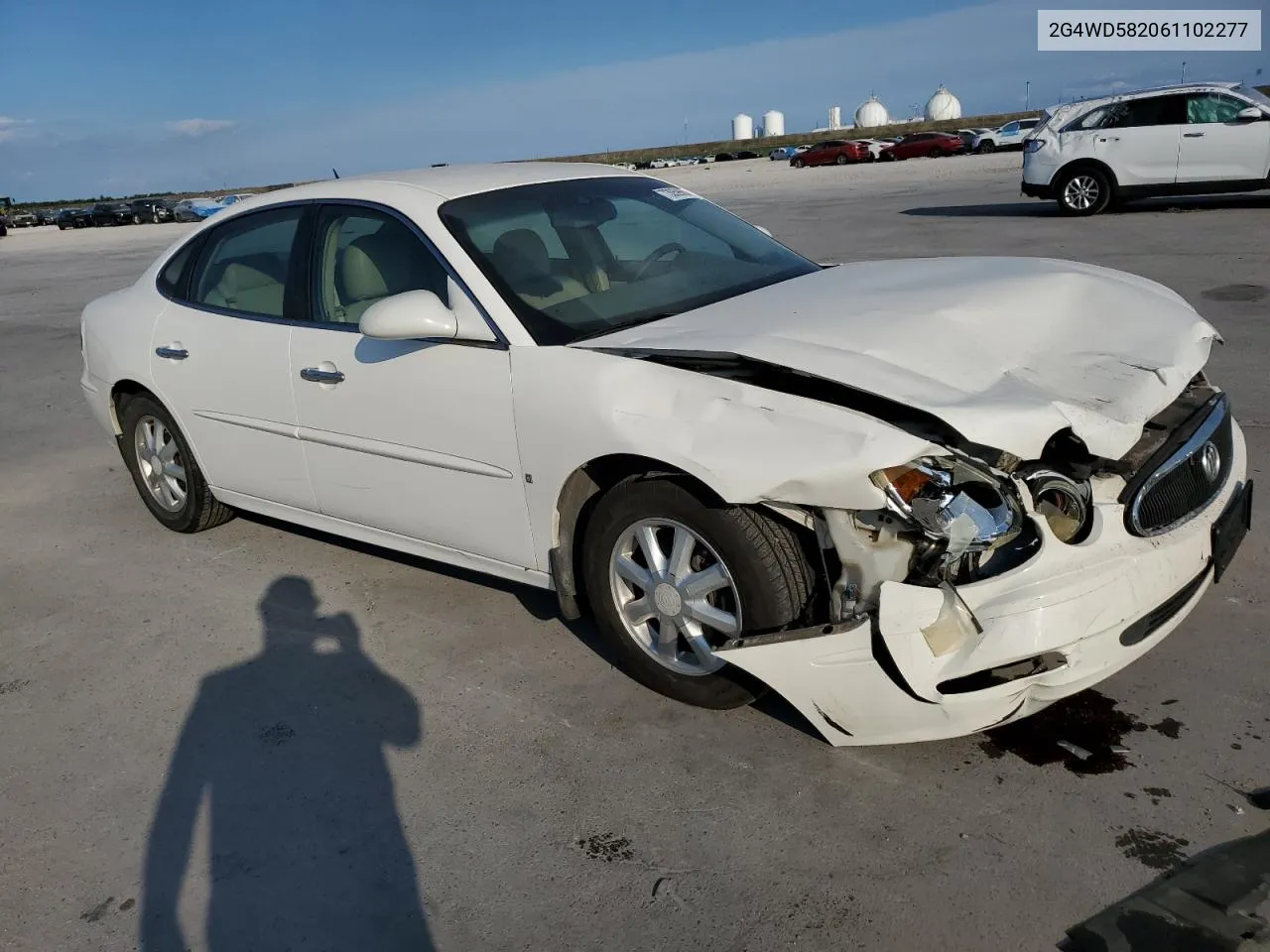 2006 Buick Lacrosse Cxl VIN: 2G4WD582061102277 Lot: 73059664