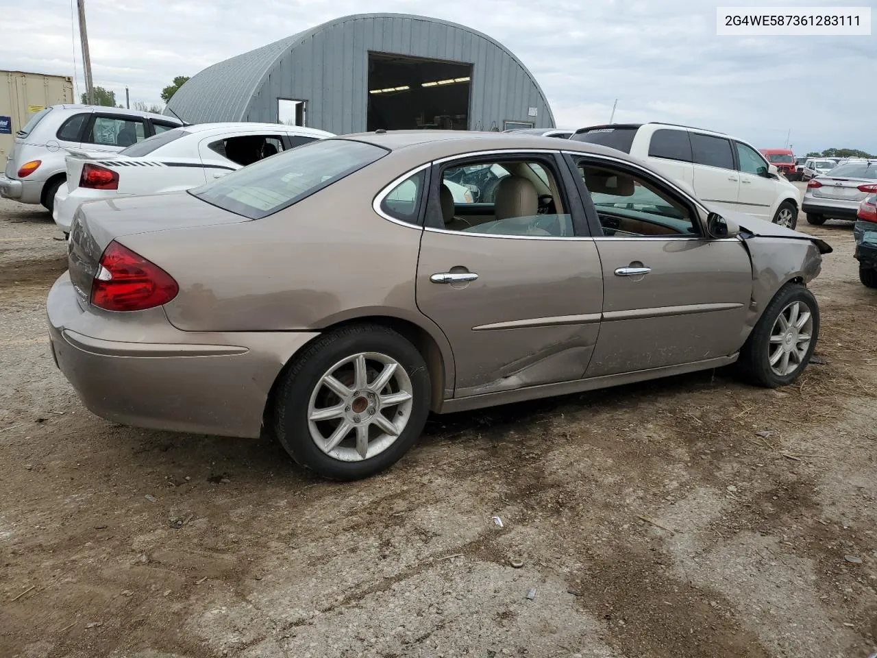 2006 Buick Lacrosse Cxs VIN: 2G4WE587361283111 Lot: 73117654