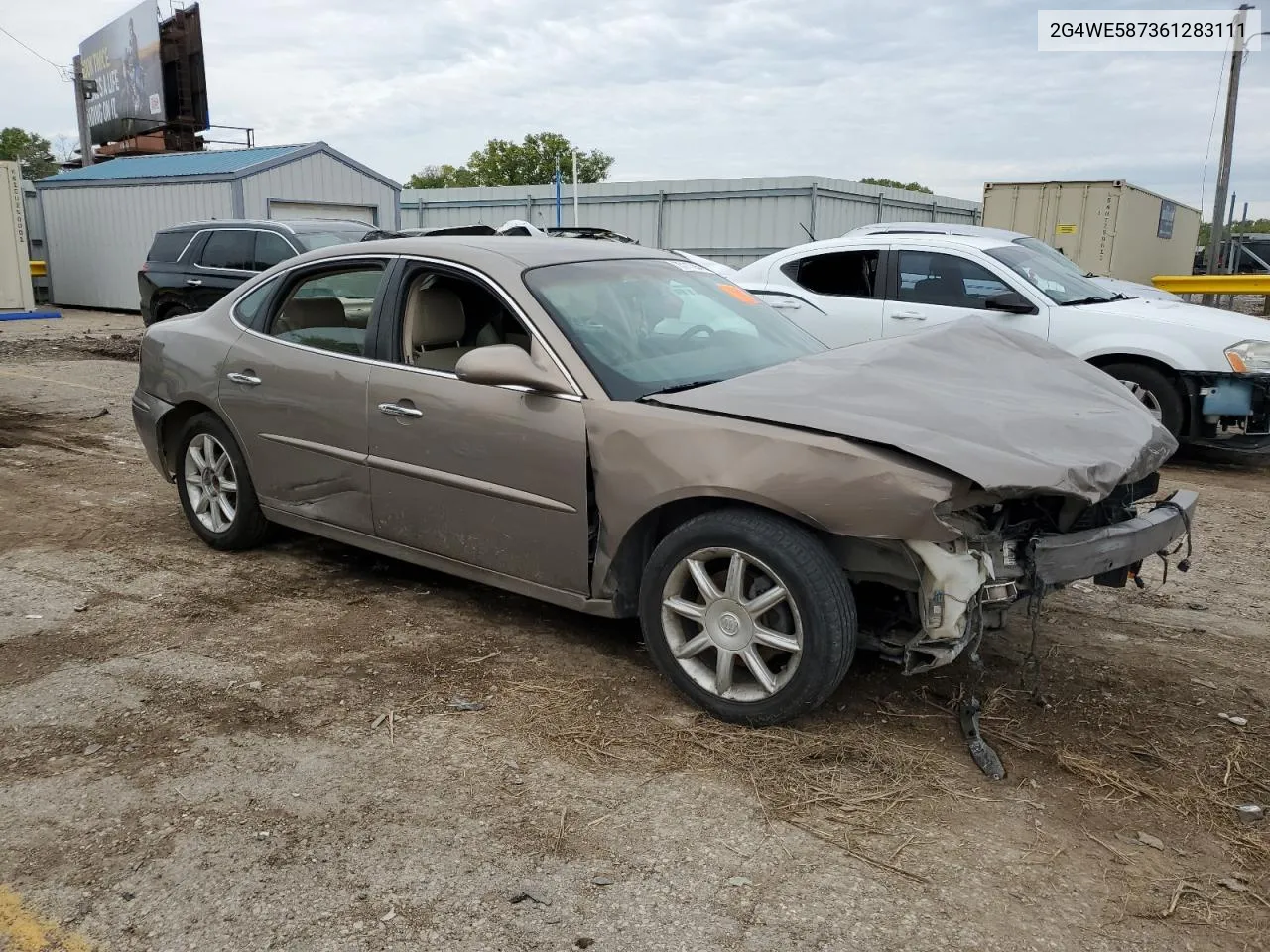 2006 Buick Lacrosse Cxs VIN: 2G4WE587361283111 Lot: 73117654