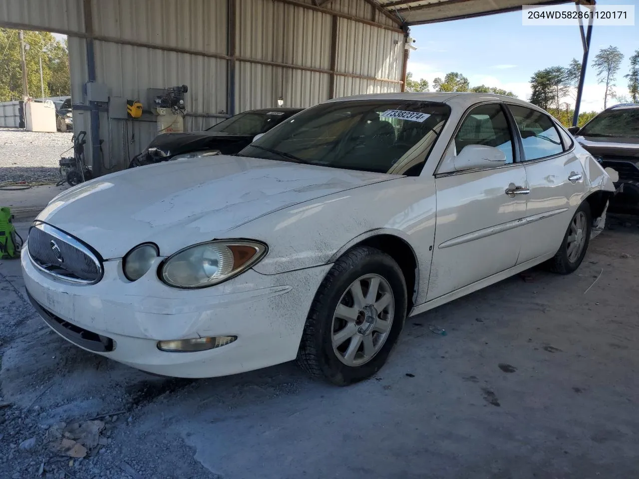 2006 Buick Lacrosse Cxl VIN: 2G4WD582861120171 Lot: 73382374