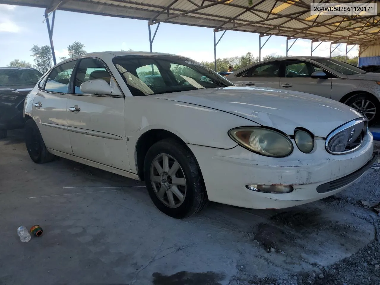 2006 Buick Lacrosse Cxl VIN: 2G4WD582861120171 Lot: 73382374