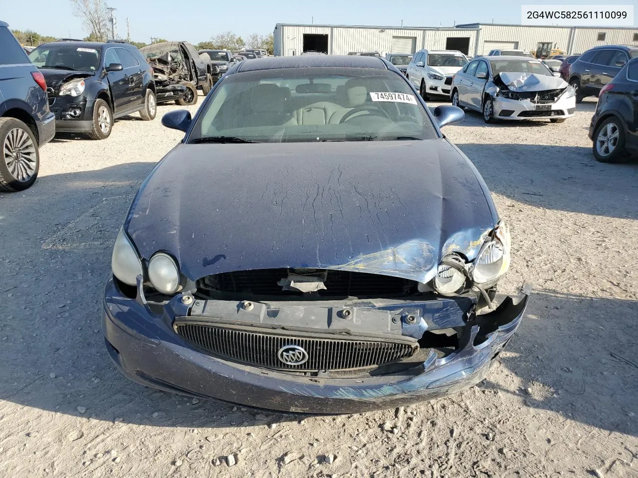 2006 Buick Lacrosse Cx VIN: 2G4WC582561110099 Lot: 74597474