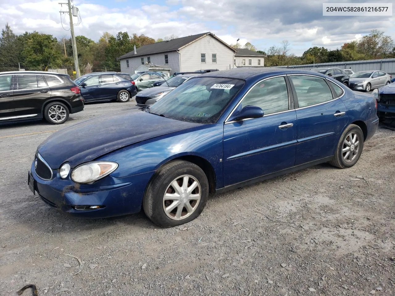 2006 Buick Lacrosse Cx VIN: 2G4WC582861216577 Lot: 74764184