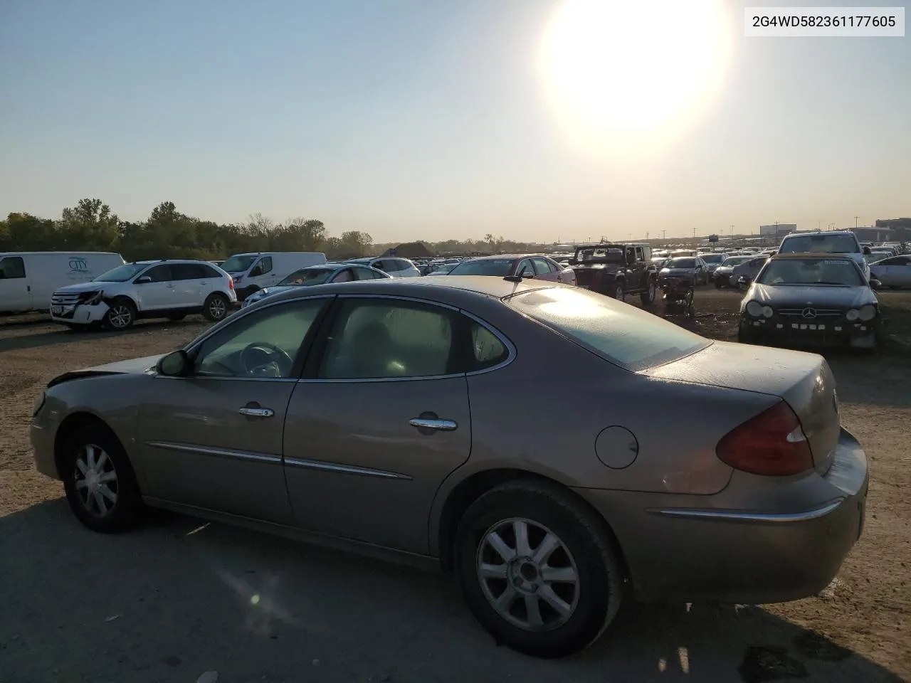 2006 Buick Lacrosse Cxl VIN: 2G4WD582361177605 Lot: 74951804