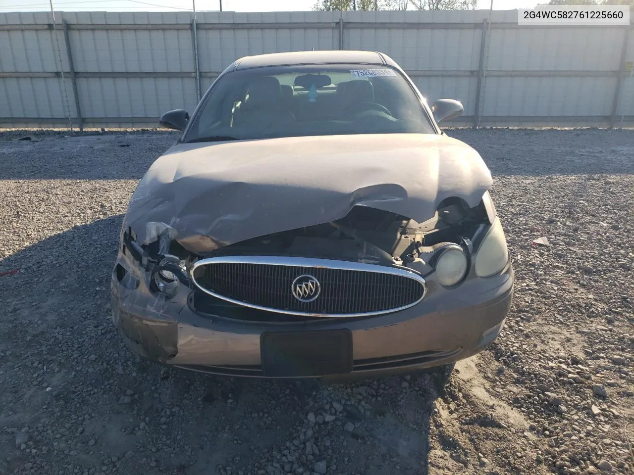 2006 Buick Lacrosse Cx VIN: 2G4WC582761225660 Lot: 75268334