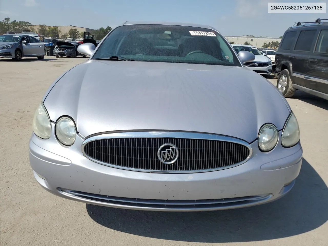 2006 Buick Lacrosse Cx VIN: 2G4WC582061267135 Lot: 75317294