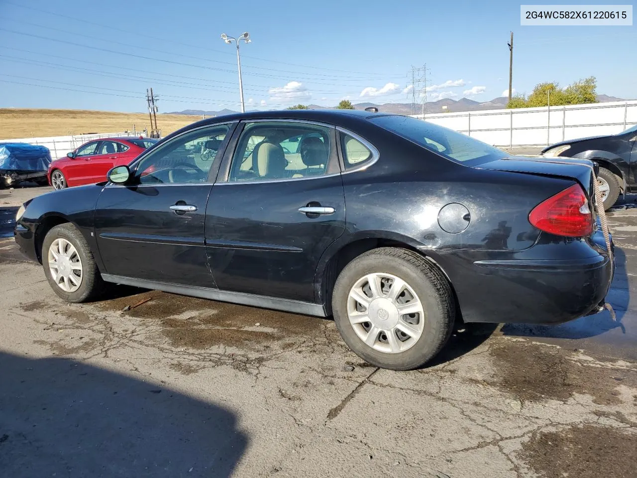 2006 Buick Lacrosse Cx VIN: 2G4WC582X61220615 Lot: 75757824