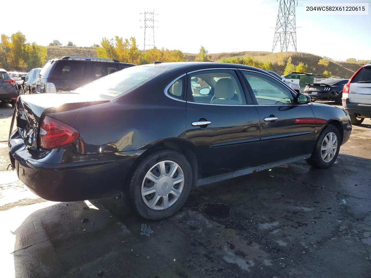 2006 Buick Lacrosse Cx VIN: 2G4WC582X61220615 Lot: 75757824