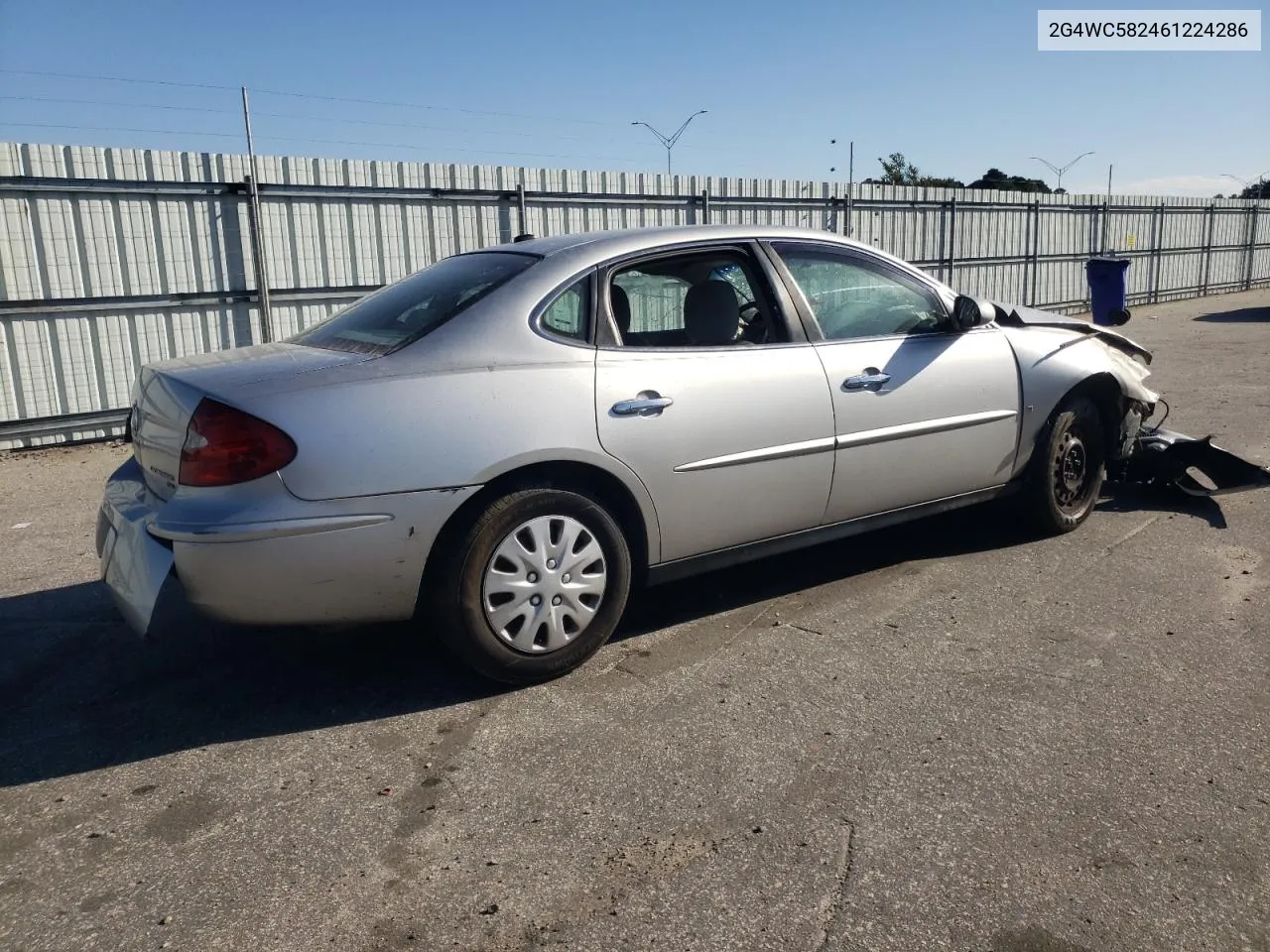 2006 Buick Lacrosse Cx VIN: 2G4WC582461224286 Lot: 76009844