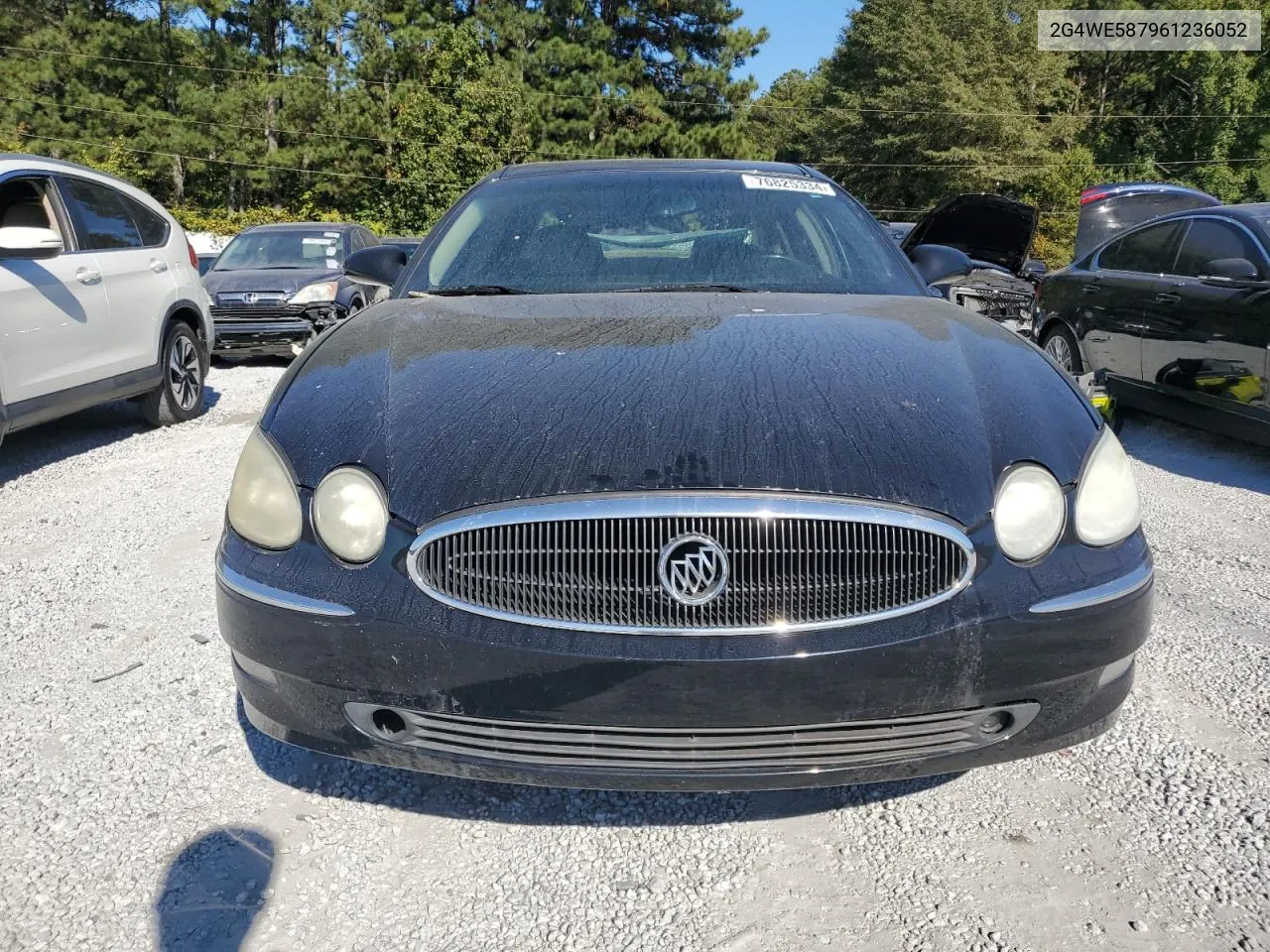 2006 Buick Lacrosse Cxs VIN: 2G4WE587961236052 Lot: 76825334