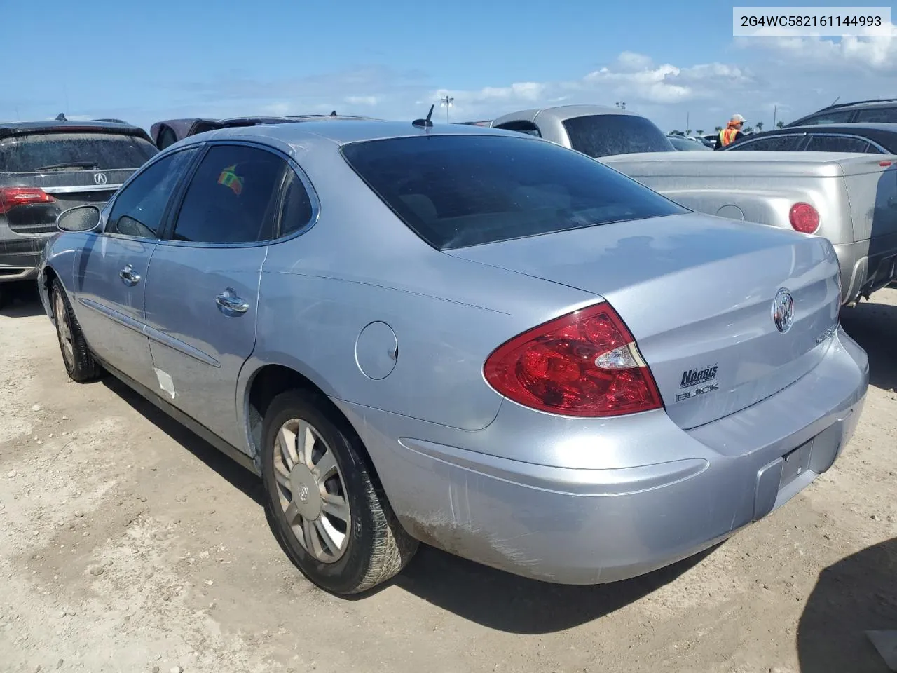 2G4WC582161144993 2006 Buick Lacrosse Cx