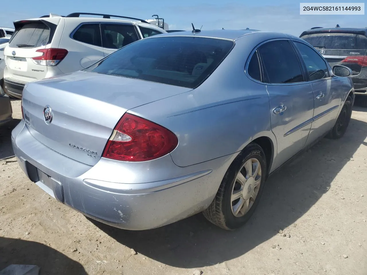 2G4WC582161144993 2006 Buick Lacrosse Cx