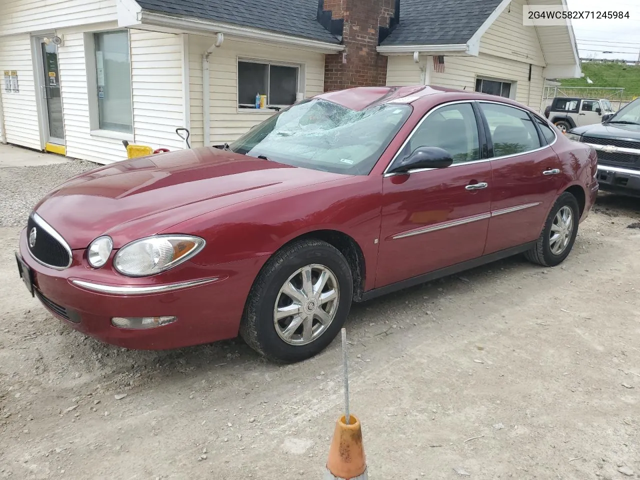 2007 Buick Lacrosse Cx VIN: 2G4WC582X71245984 Lot: 52725804