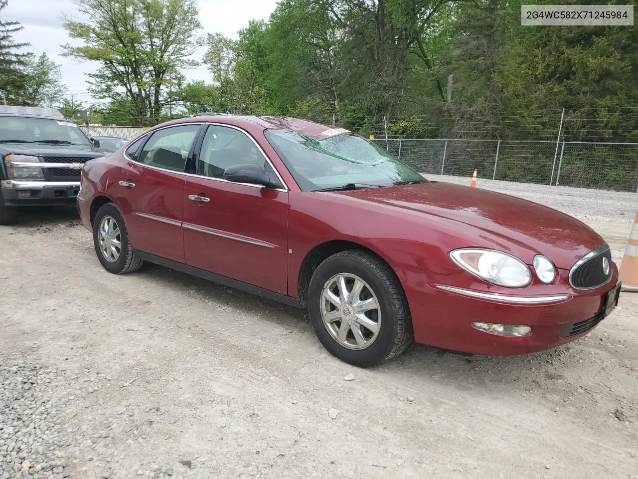 2007 Buick Lacrosse Cx VIN: 2G4WC582X71245984 Lot: 52725804