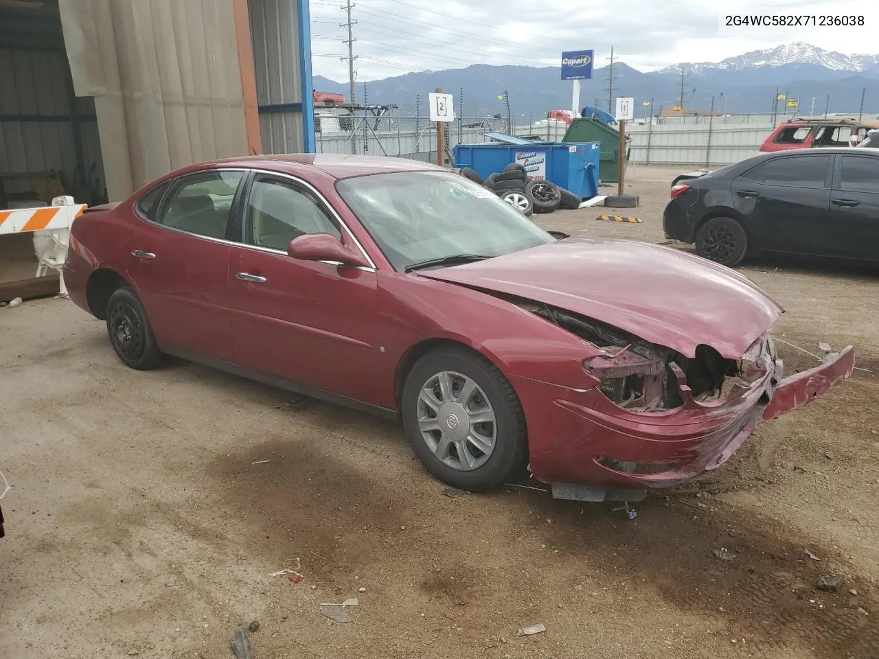 2007 Buick Lacrosse Cx VIN: 2G4WC582X71236038 Lot: 57553994