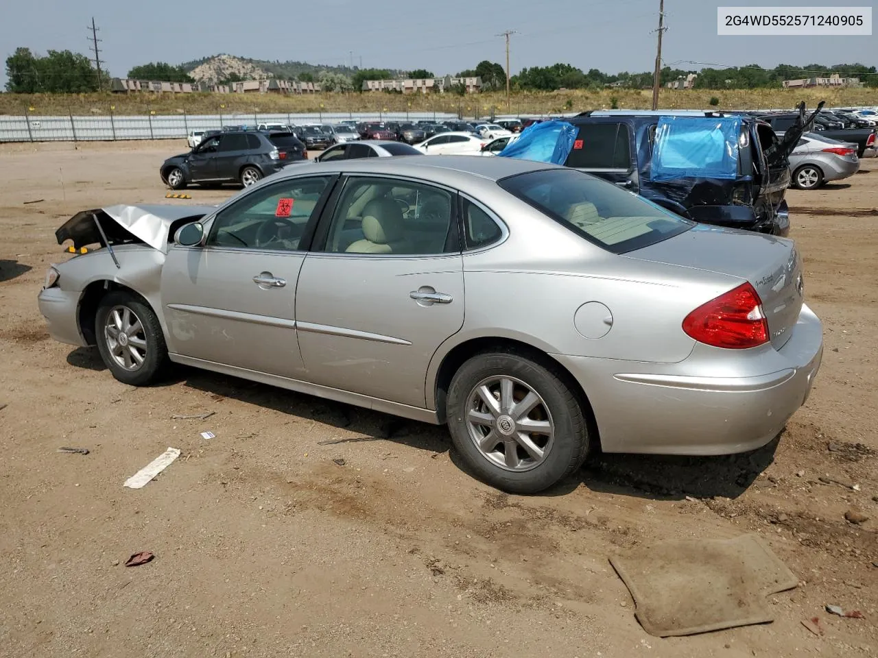 2G4WD552571240905 2007 Buick Lacrosse Cxl