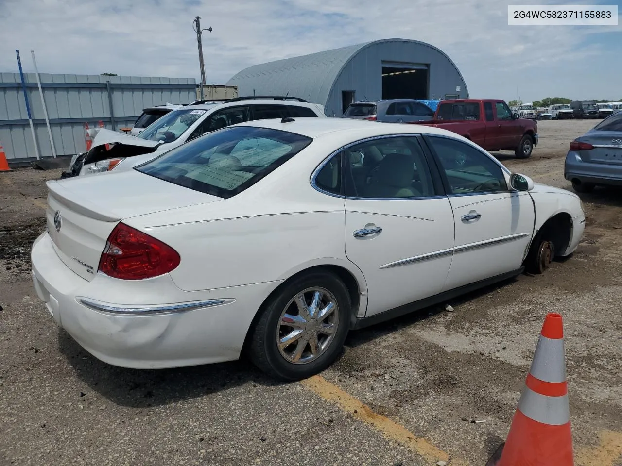 2G4WC582371155883 2007 Buick Lacrosse Cx