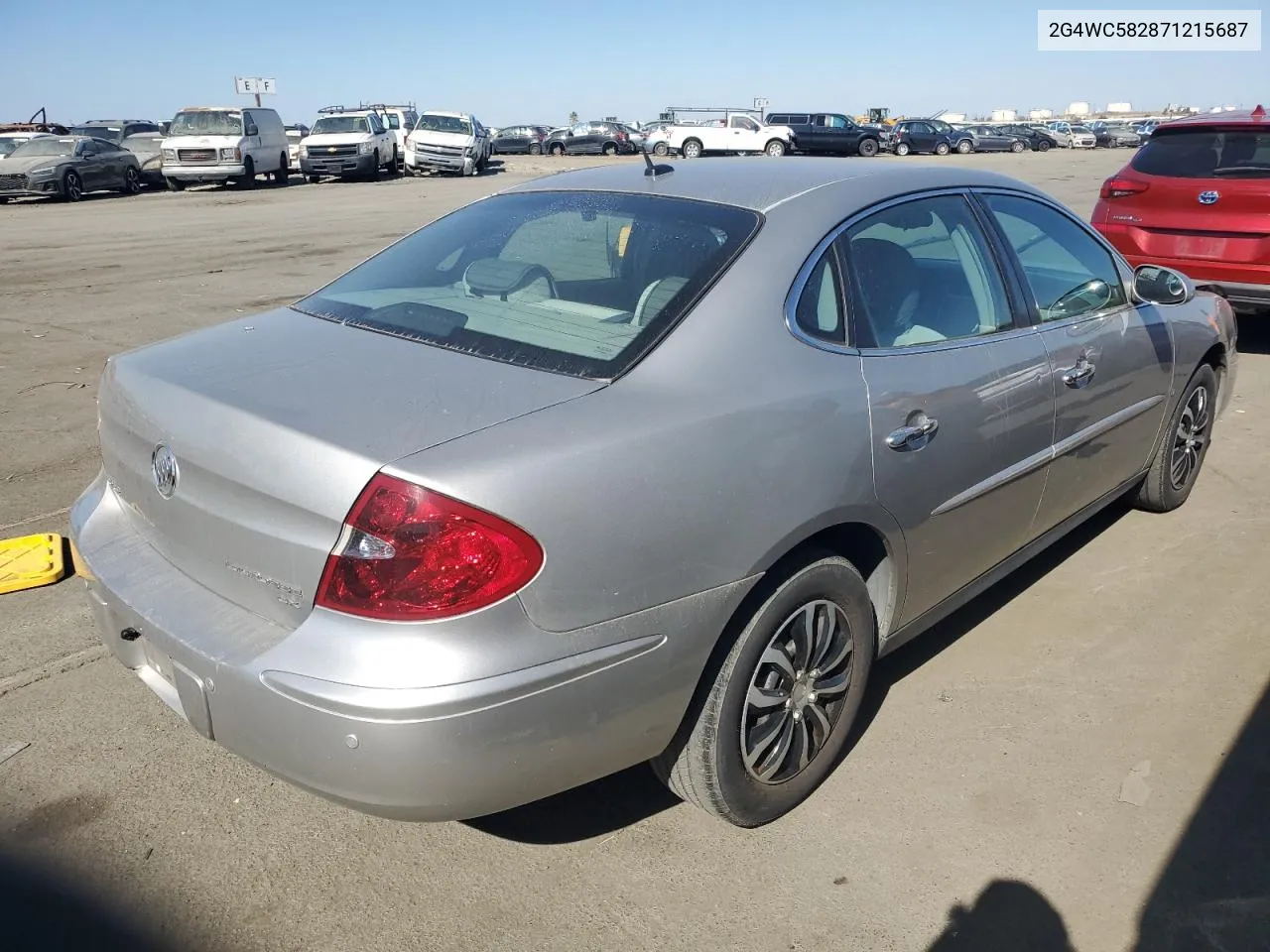 2G4WC582871215687 2007 Buick Lacrosse Cx