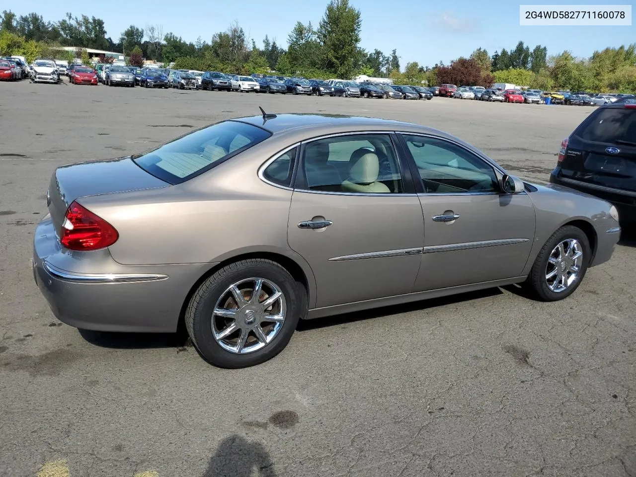 2007 Buick Lacrosse Cxl VIN: 2G4WD582771160078 Lot: 71594874