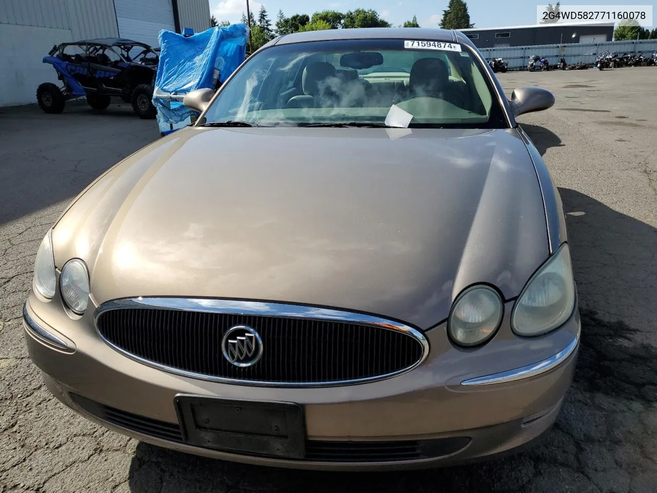 2007 Buick Lacrosse Cxl VIN: 2G4WD582771160078 Lot: 71594874