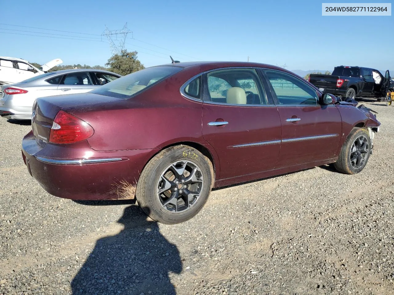 2G4WD582771122964 2007 Buick Lacrosse Cxl