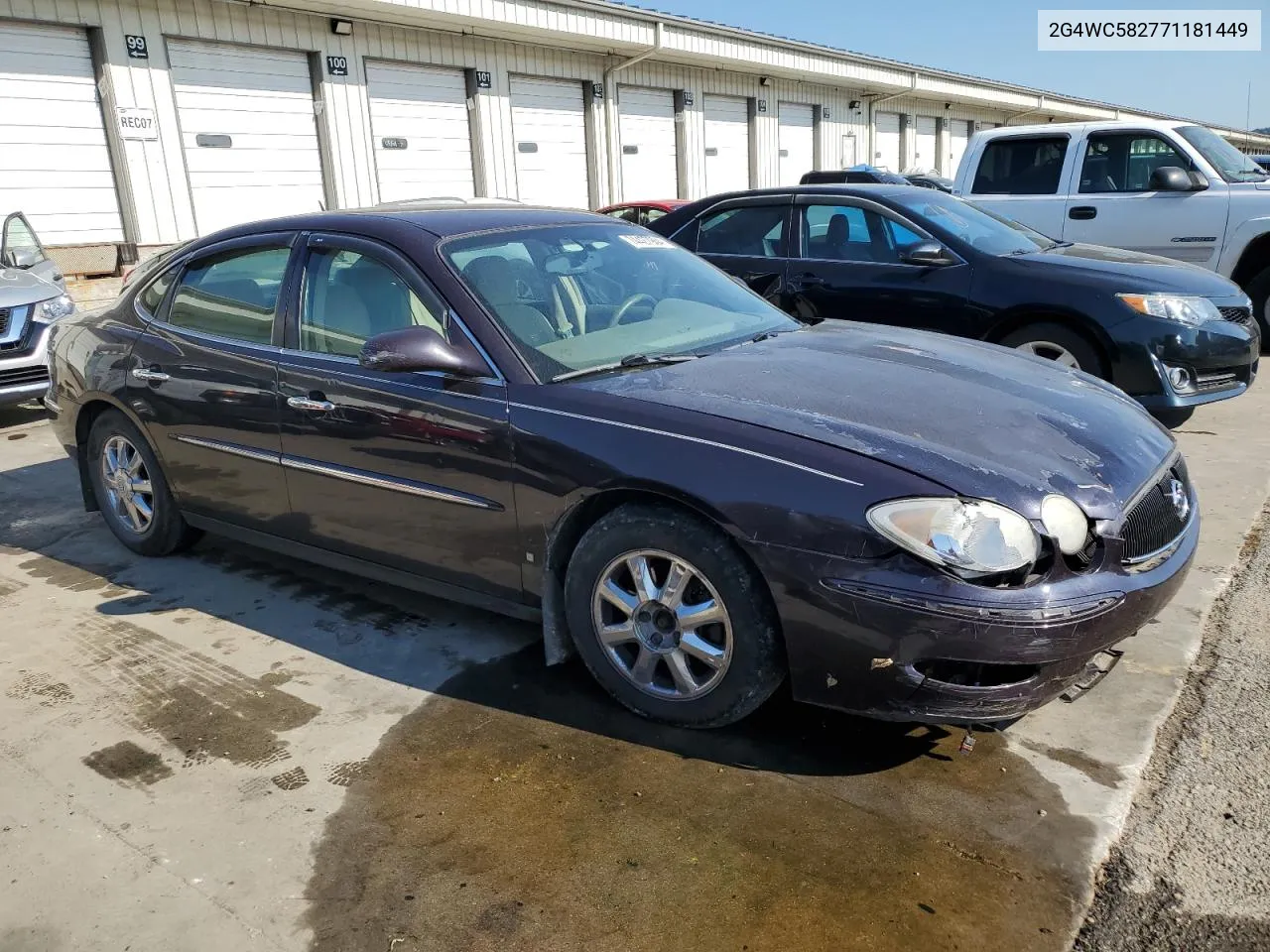 2007 Buick Lacrosse Cx VIN: 2G4WC582771181449 Lot: 74427964