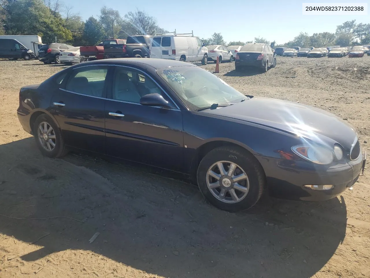 2007 Buick Lacrosse Cxl VIN: 2G4WD582371202388 Lot: 75114184