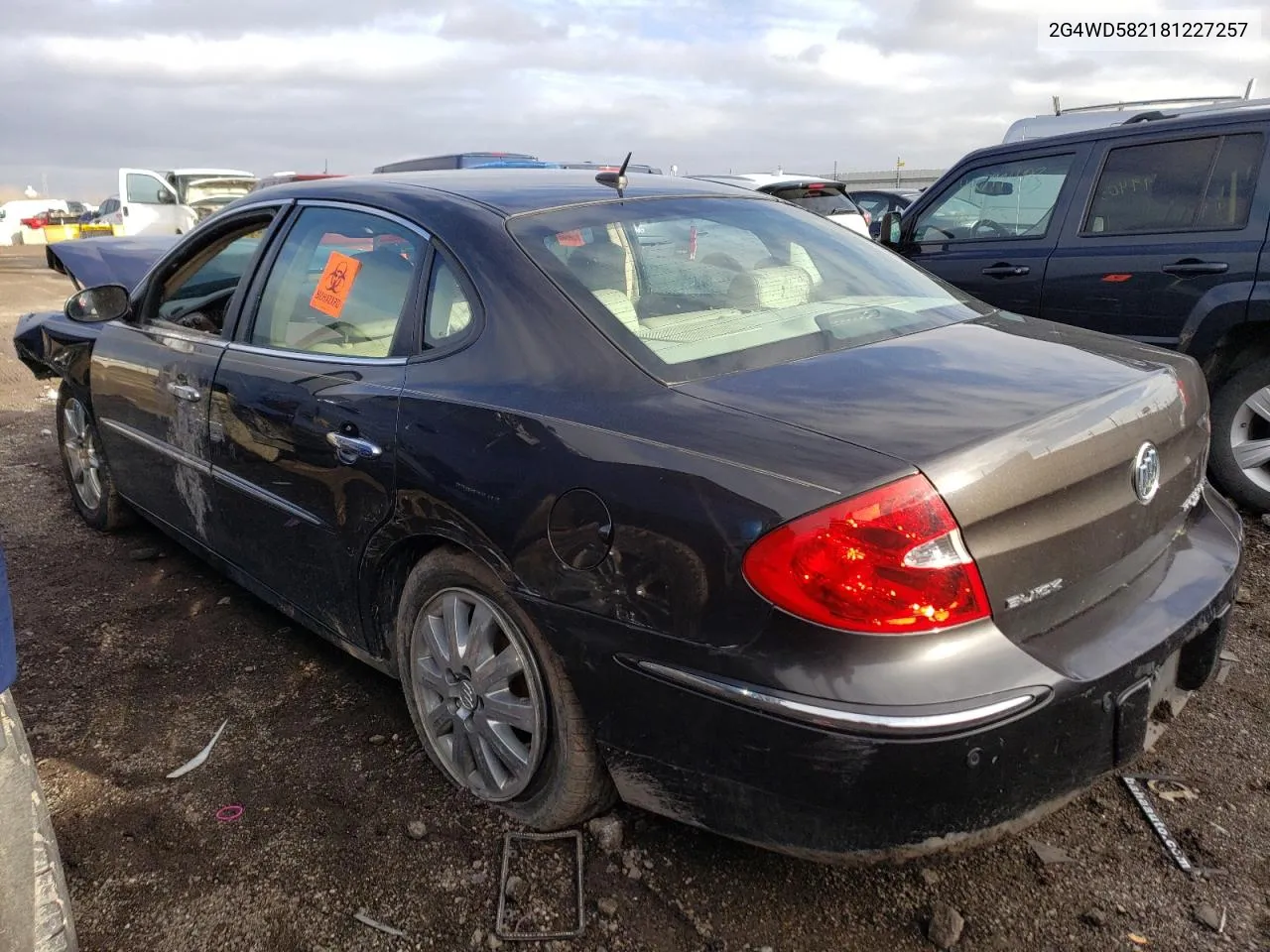 2G4WD582181227257 2008 Buick Lacrosse Cxl