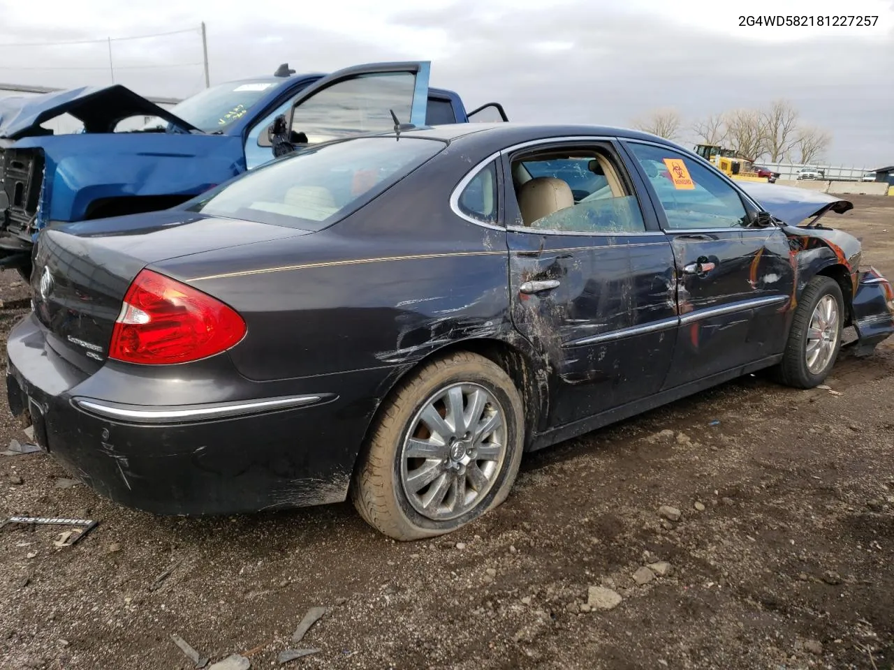 2G4WD582181227257 2008 Buick Lacrosse Cxl